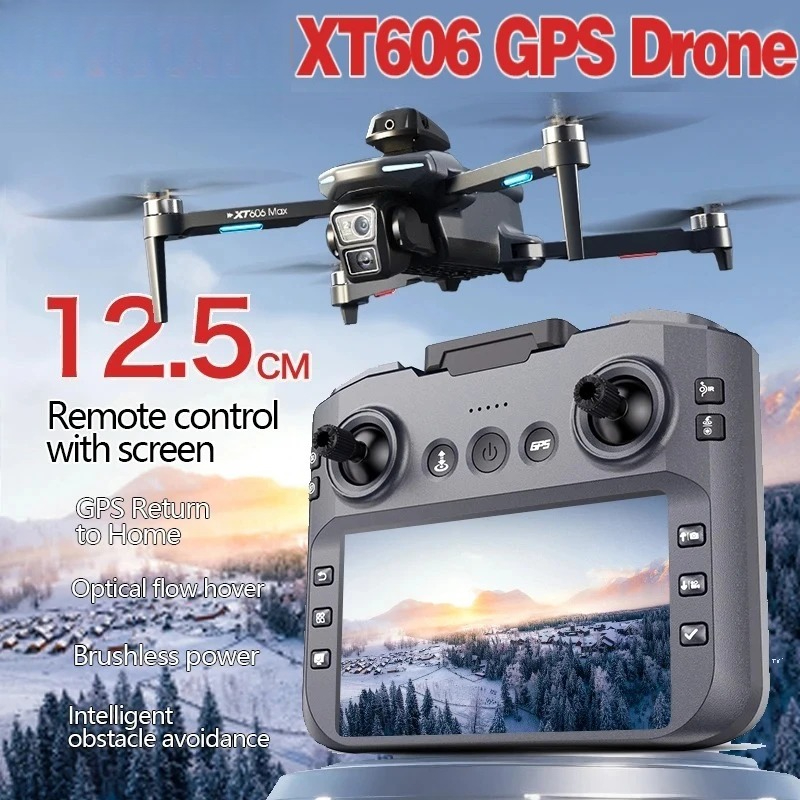 Original XT606 MAX GPS Drone 4 - огляд і ціна Drone Surveying