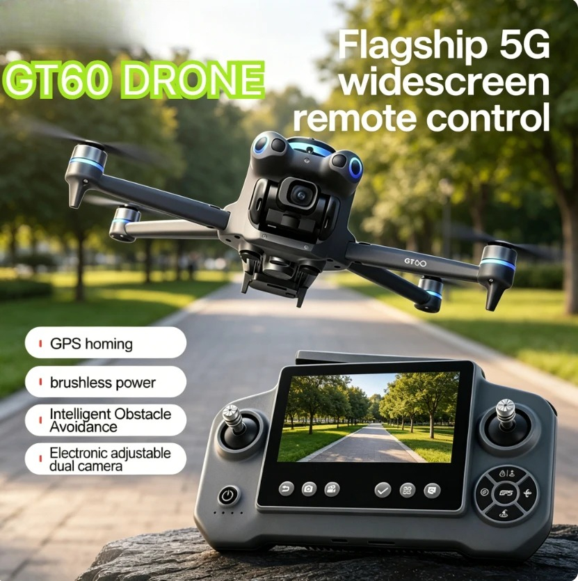 Original GT60 GPS Foldable RC  - огляд і ціна Drone Surveying